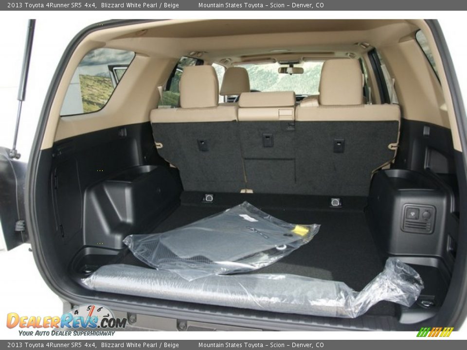 2013 Toyota 4Runner SR5 4x4 Blizzard White Pearl / Beige Photo #8