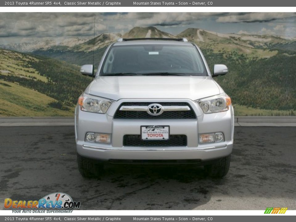 2013 Toyota 4Runner SR5 4x4 Classic Silver Metallic / Graphite Photo #3