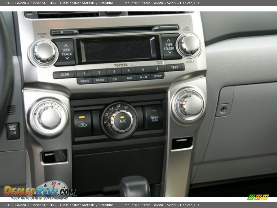 2013 Toyota 4Runner SR5 4x4 Classic Silver Metallic / Graphite Photo #6