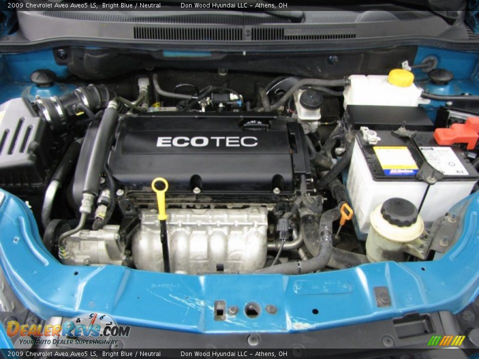 2009 Chevrolet Aveo Aveo5 LS Bright Blue / Neutral Photo #5