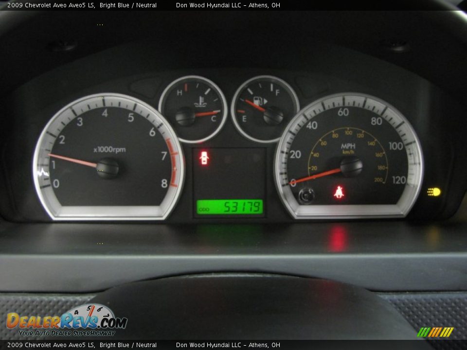 2009 Chevrolet Aveo Aveo5 LS Bright Blue / Neutral Photo #19