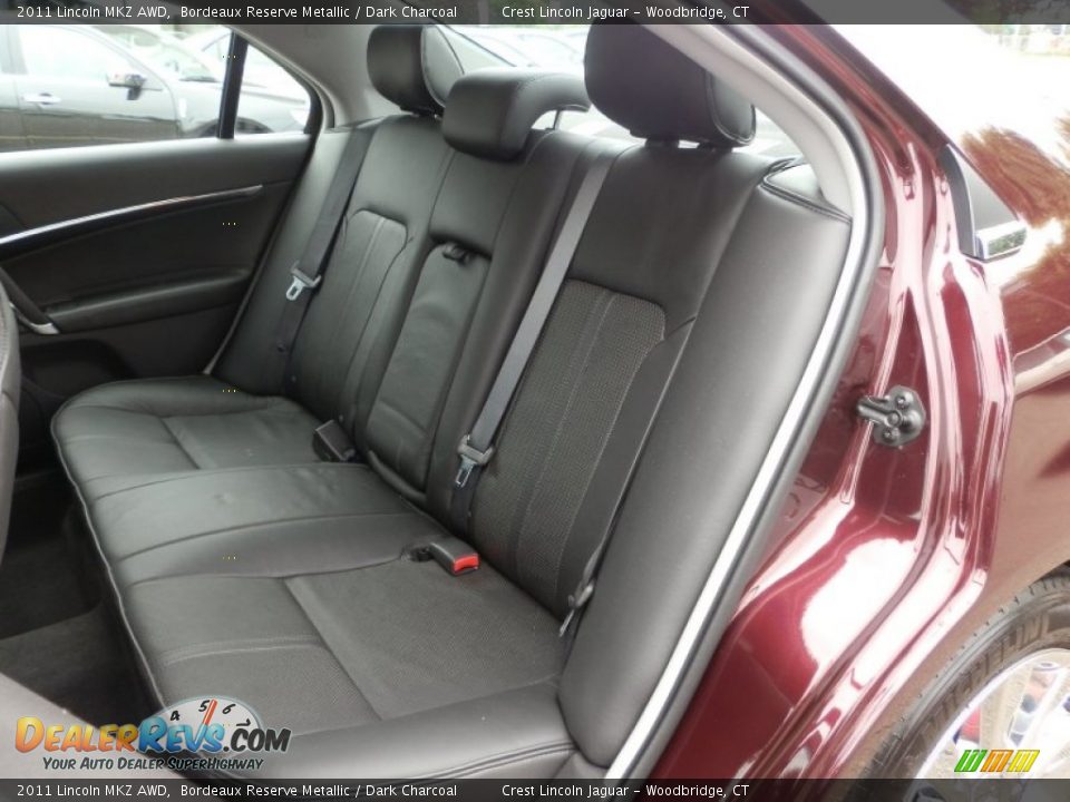 Rear Seat of 2011 Lincoln MKZ AWD Photo #10