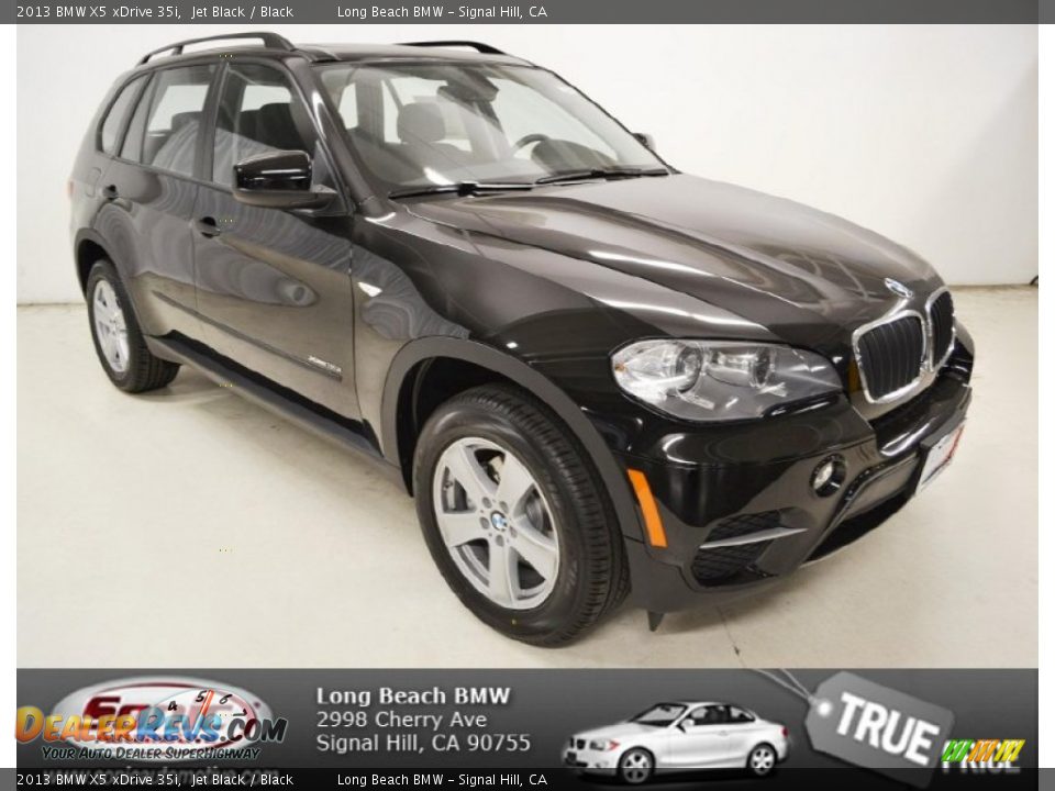 2013 BMW X5 xDrive 35i Jet Black / Black Photo #1