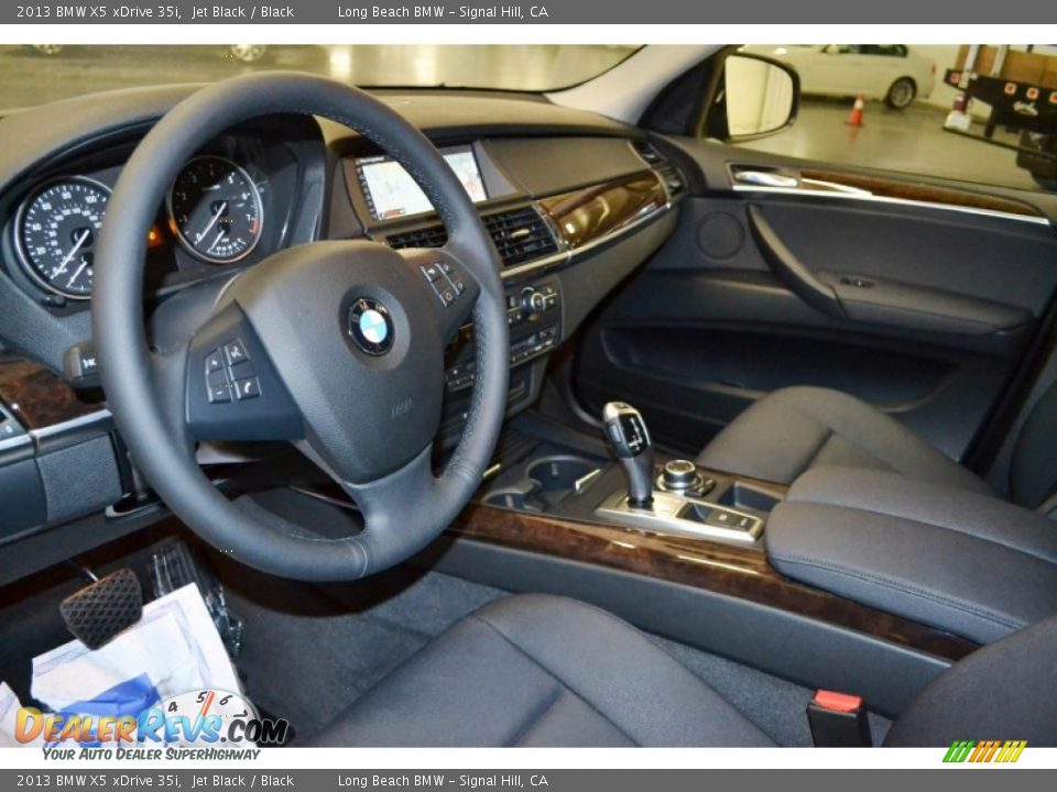2013 BMW X5 xDrive 35i Jet Black / Black Photo #6