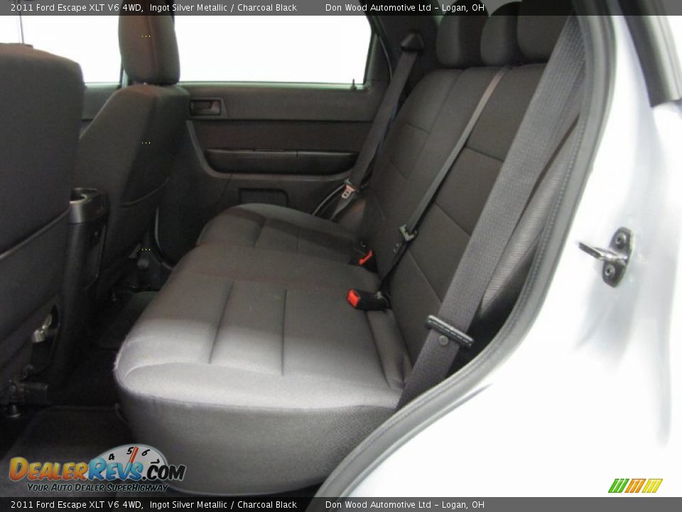 2011 Ford Escape XLT V6 4WD Ingot Silver Metallic / Charcoal Black Photo #6