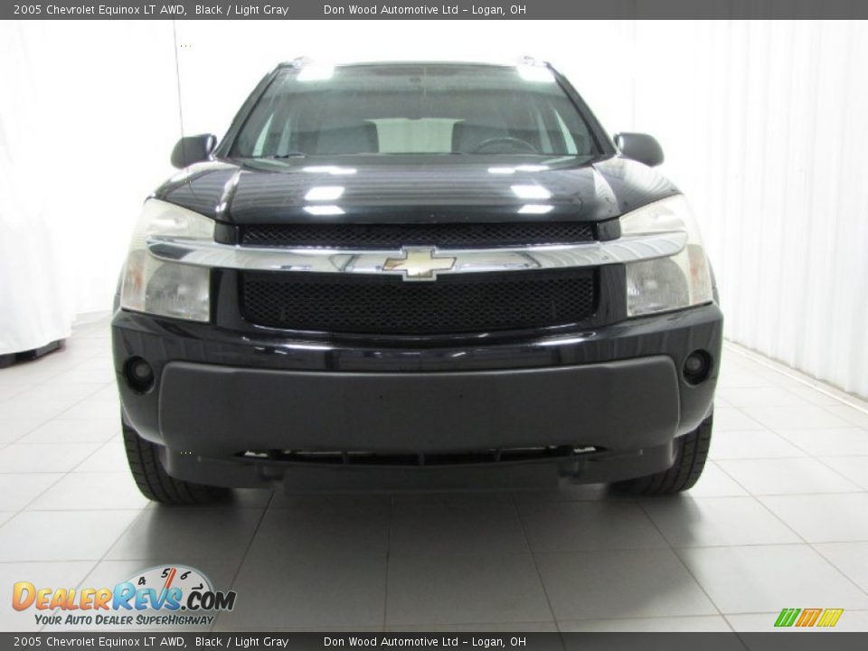2005 Chevrolet Equinox LT AWD Black / Light Gray Photo #2