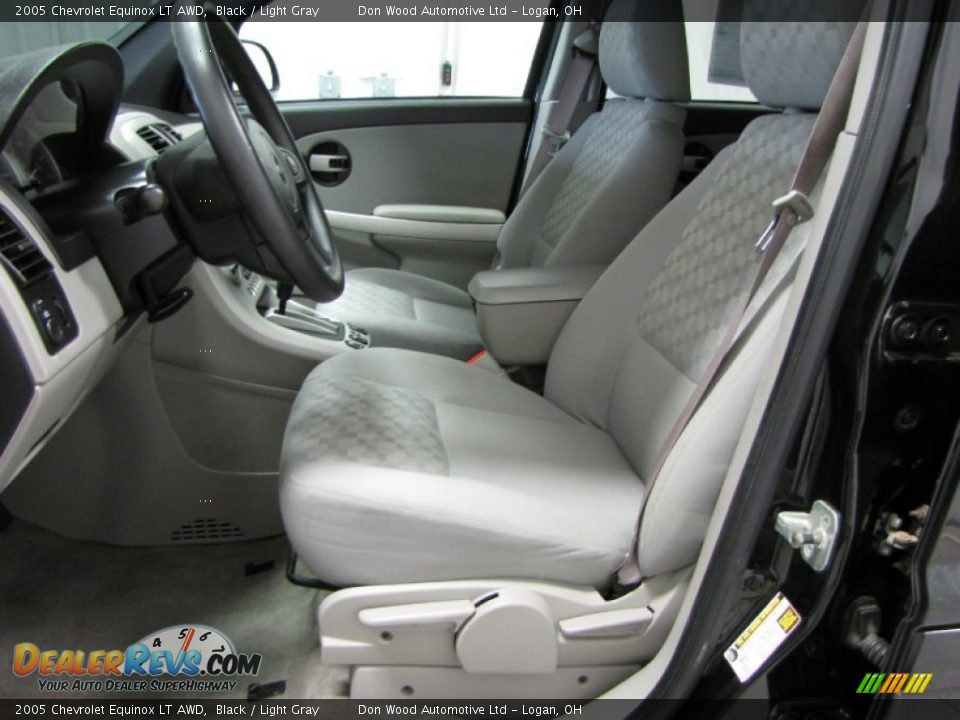 2005 Chevrolet Equinox LT AWD Black / Light Gray Photo #5