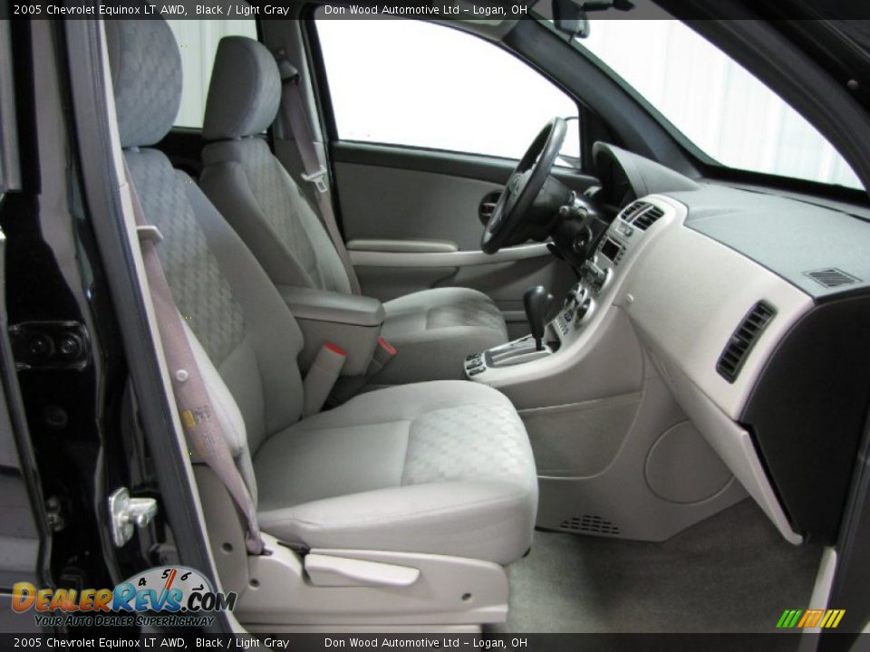 2005 Chevrolet Equinox LT AWD Black / Light Gray Photo #8