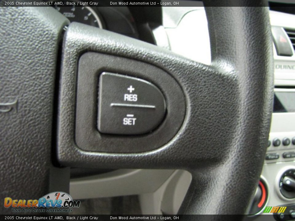 2005 Chevrolet Equinox LT AWD Black / Light Gray Photo #15