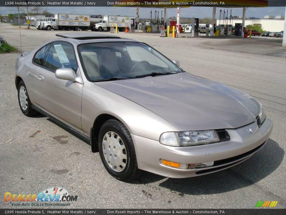 1996 Honda Prelude S Heather Mist Metallic / Ivory Photo #4