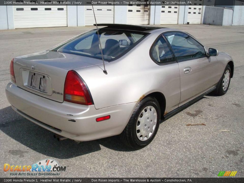 1996 Honda Prelude S Heather Mist Metallic / Ivory Photo #6