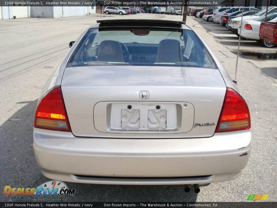 1996 Honda Prelude S Heather Mist Metallic / Ivory Photo #7