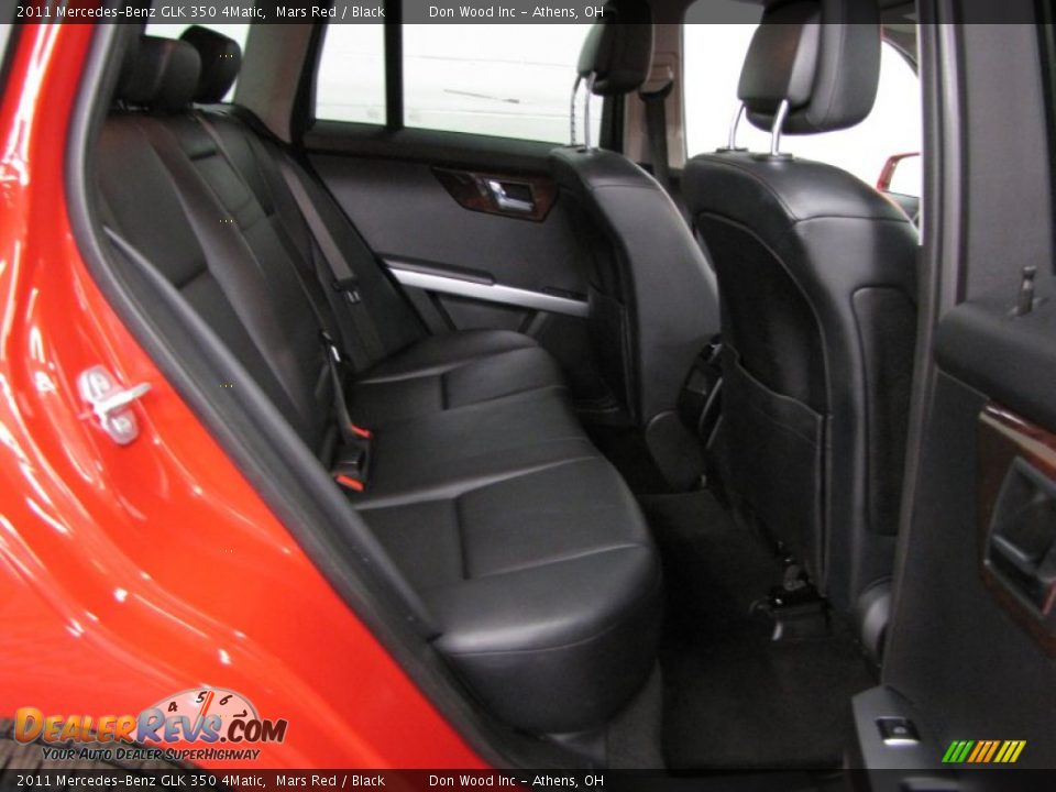 2011 Mercedes-Benz GLK 350 4Matic Mars Red / Black Photo #7