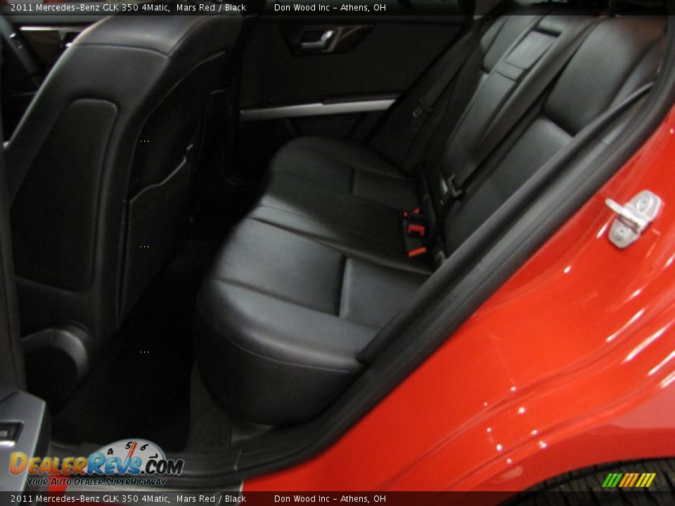 2011 Mercedes-Benz GLK 350 4Matic Mars Red / Black Photo #8