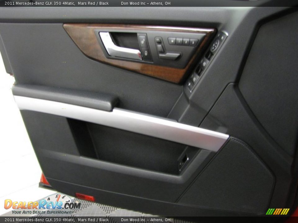 2011 Mercedes-Benz GLK 350 4Matic Mars Red / Black Photo #10