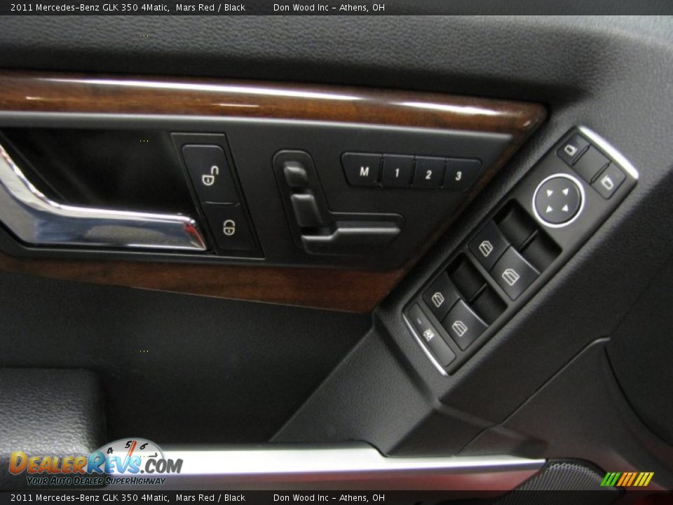 2011 Mercedes-Benz GLK 350 4Matic Mars Red / Black Photo #11