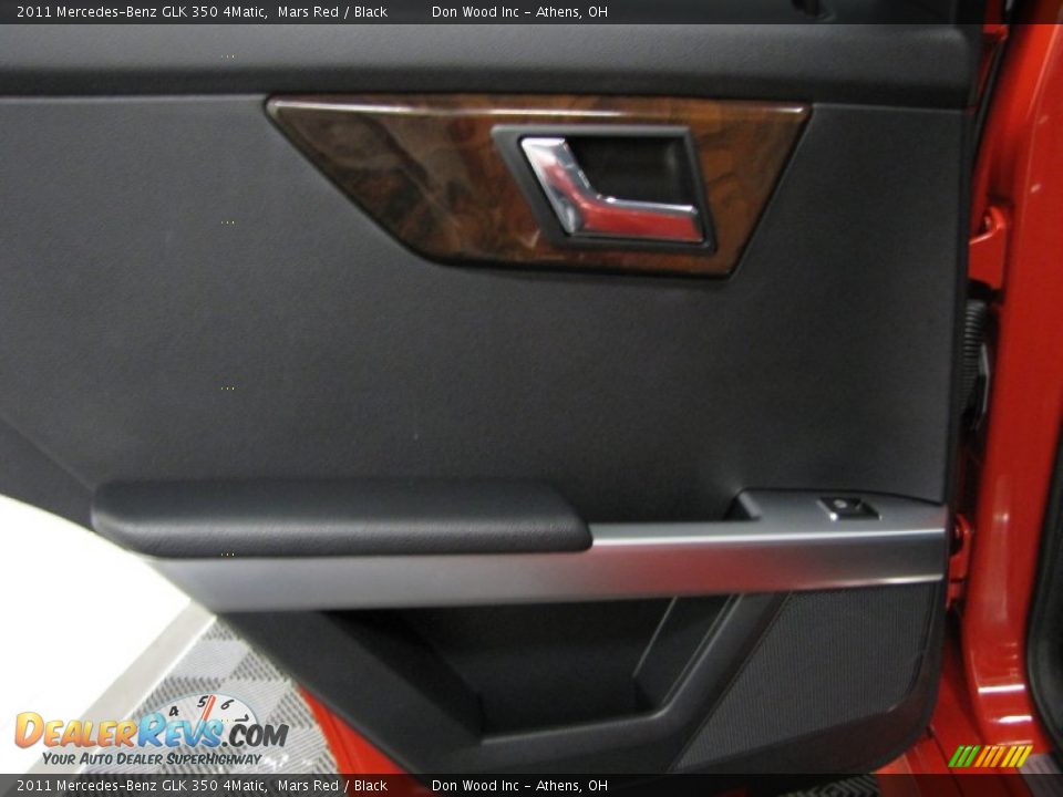 2011 Mercedes-Benz GLK 350 4Matic Mars Red / Black Photo #12