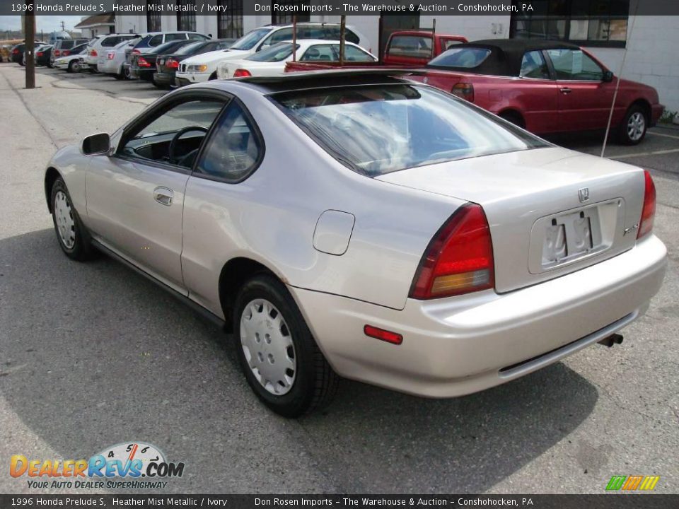 1996 Honda Prelude S Heather Mist Metallic / Ivory Photo #8