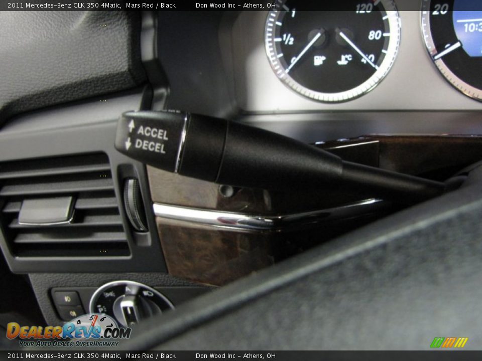 2011 Mercedes-Benz GLK 350 4Matic Mars Red / Black Photo #19
