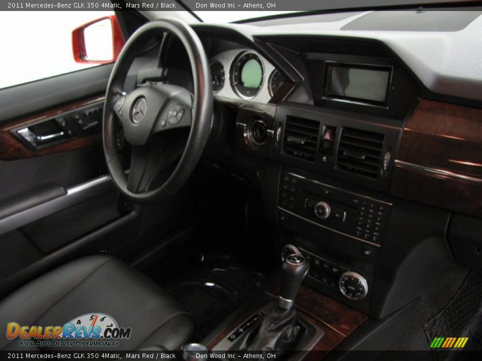 2011 Mercedes-Benz GLK 350 4Matic Mars Red / Black Photo #22