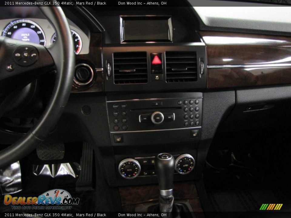 2011 Mercedes-Benz GLK 350 4Matic Mars Red / Black Photo #23