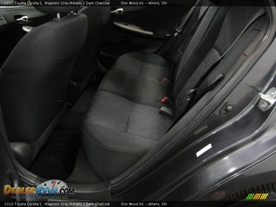 2010 Toyota Corolla S Magnetic Gray Metallic / Dark Charcoal Photo #7