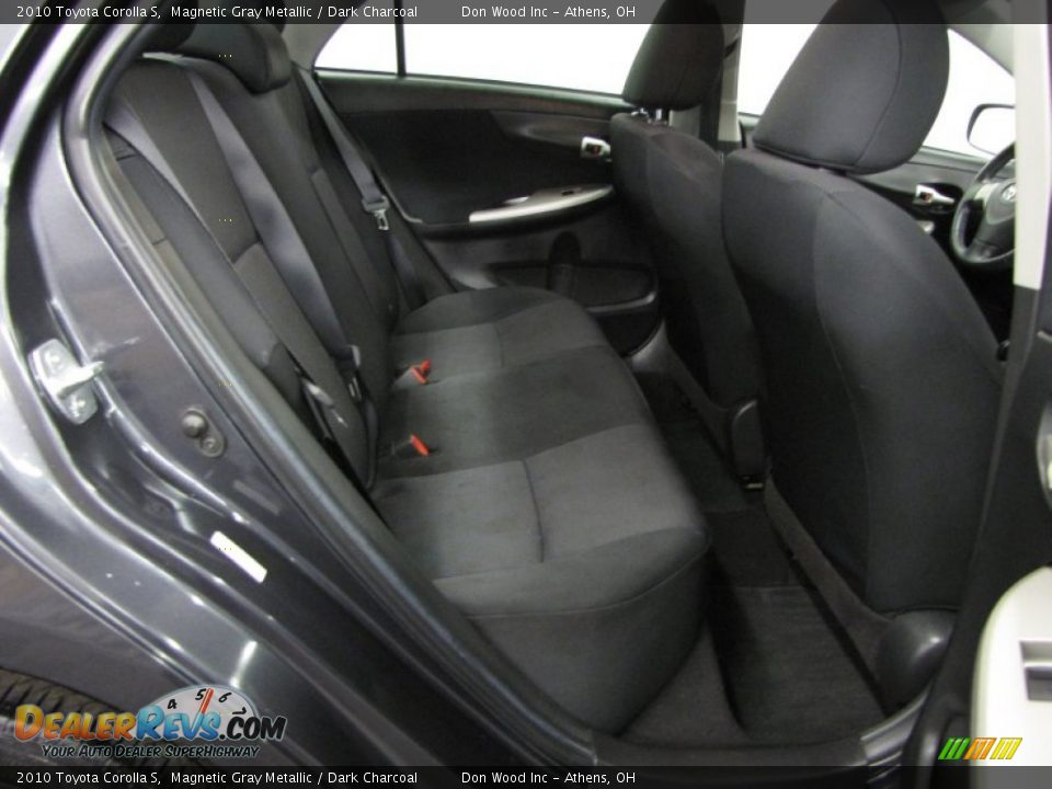 2010 Toyota Corolla S Magnetic Gray Metallic / Dark Charcoal Photo #8
