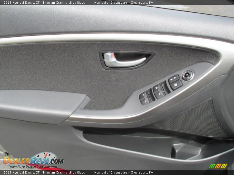 2013 Hyundai Elantra GT Titanium Gray Metallic / Black Photo #6
