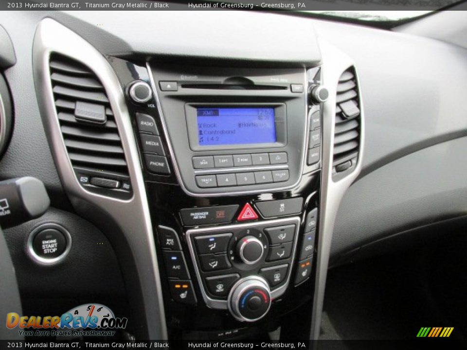2013 Hyundai Elantra GT Titanium Gray Metallic / Black Photo #8