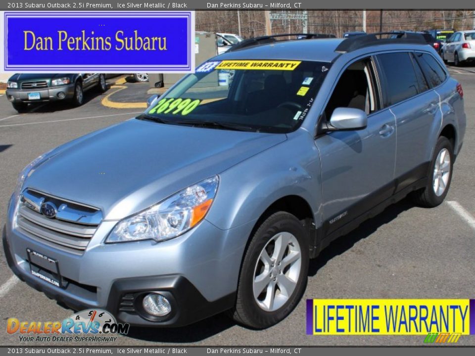 2013 Subaru Outback 2.5i Premium Ice Silver Metallic / Black Photo #1