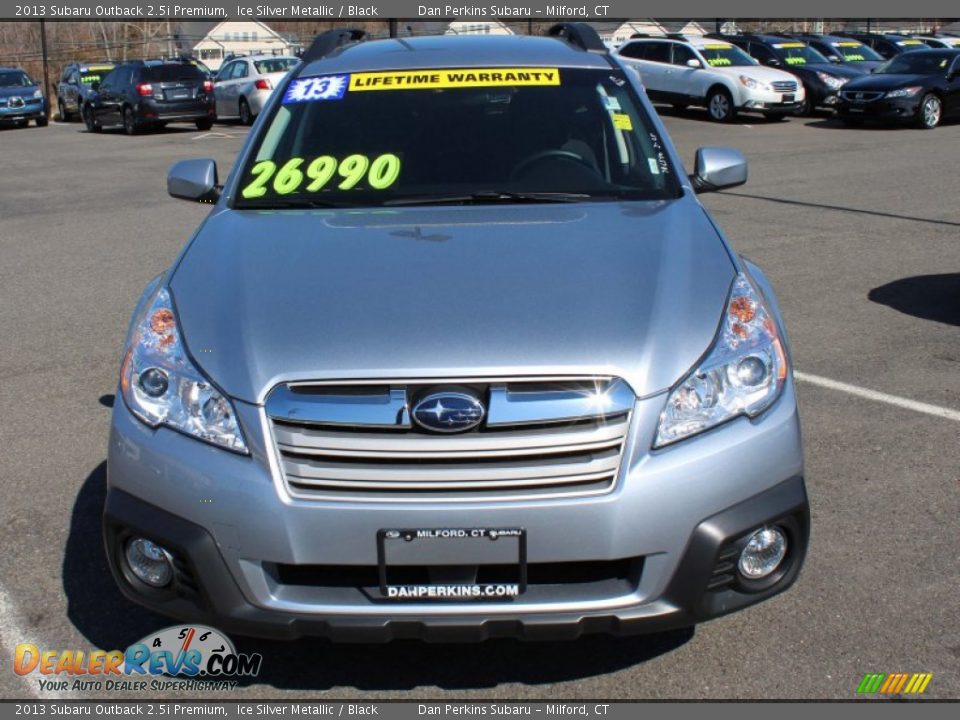2013 Subaru Outback 2.5i Premium Ice Silver Metallic / Black Photo #2