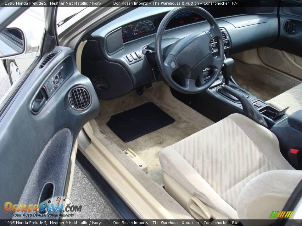 1996 Honda Prelude S Heather Mist Metallic / Ivory Photo #13
