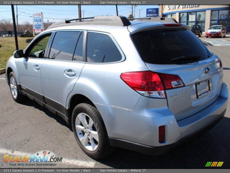 2013 Subaru Outback 2.5i Premium Ice Silver Metallic / Black Photo #10