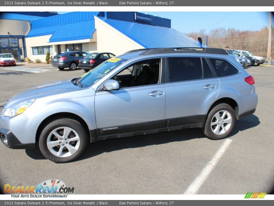 2013 Subaru Outback 2.5i Premium Ice Silver Metallic / Black Photo #11