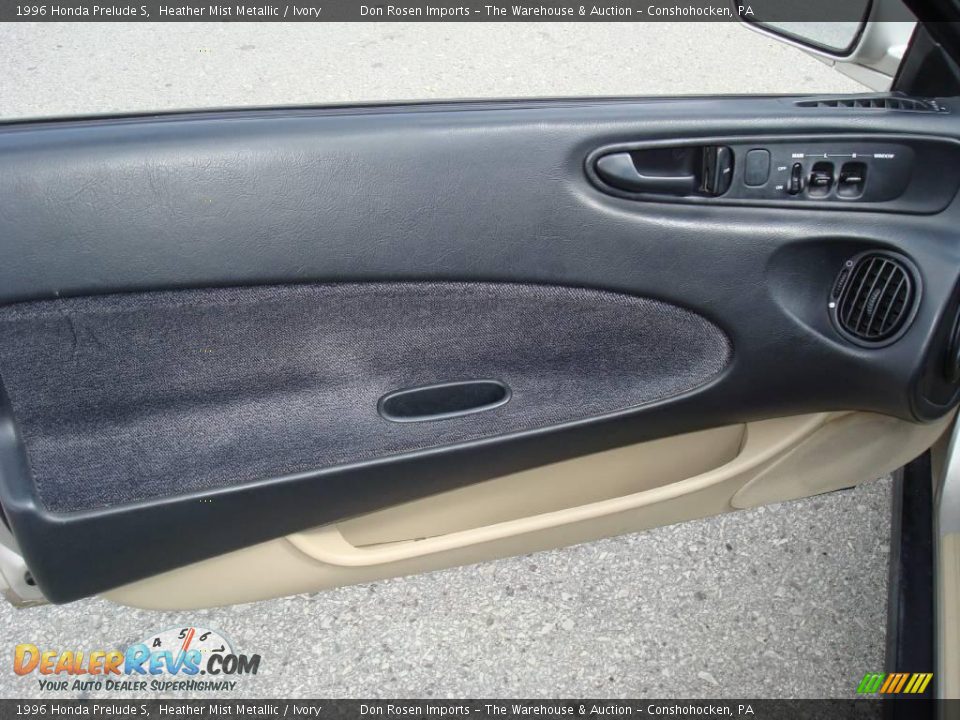 1996 Honda Prelude S Heather Mist Metallic / Ivory Photo #14
