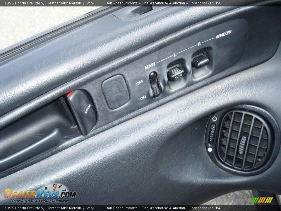 1996 Honda Prelude S Heather Mist Metallic / Ivory Photo #15