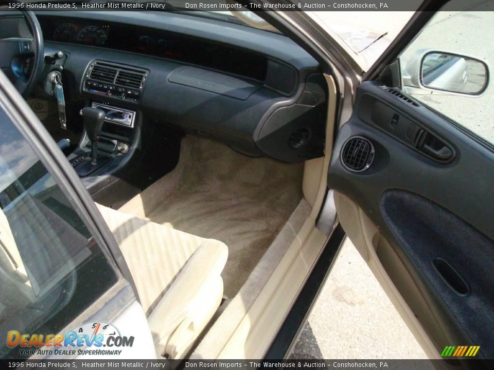 1996 Honda Prelude S Heather Mist Metallic / Ivory Photo #16