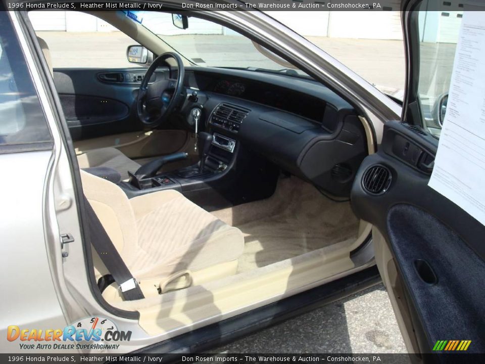 1996 Honda Prelude S Heather Mist Metallic / Ivory Photo #18