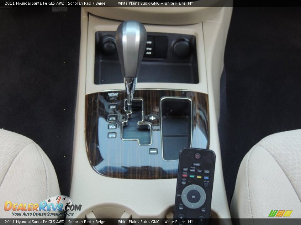 2011 Hyundai Santa Fe GLS AWD Sonoran Red / Beige Photo #22