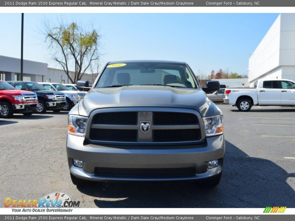 2011 Dodge Ram 1500 Express Regular Cab Mineral Gray Metallic / Dark Slate Gray/Medium Graystone Photo #7