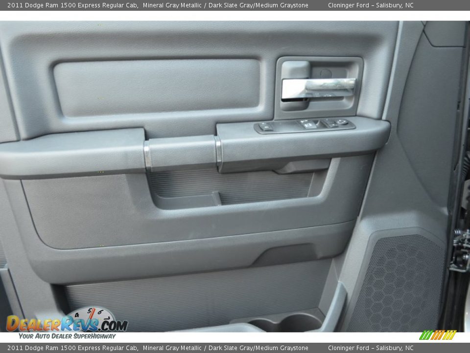 2011 Dodge Ram 1500 Express Regular Cab Mineral Gray Metallic / Dark Slate Gray/Medium Graystone Photo #8