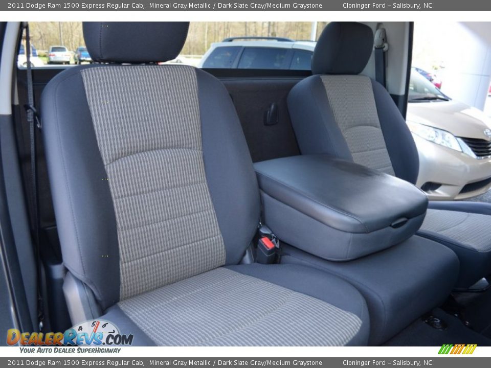 2011 Dodge Ram 1500 Express Regular Cab Mineral Gray Metallic / Dark Slate Gray/Medium Graystone Photo #15