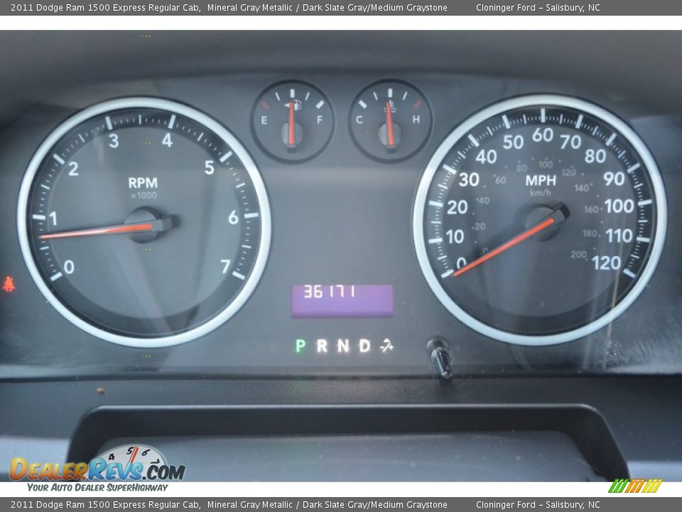 2011 Dodge Ram 1500 Express Regular Cab Mineral Gray Metallic / Dark Slate Gray/Medium Graystone Photo #21