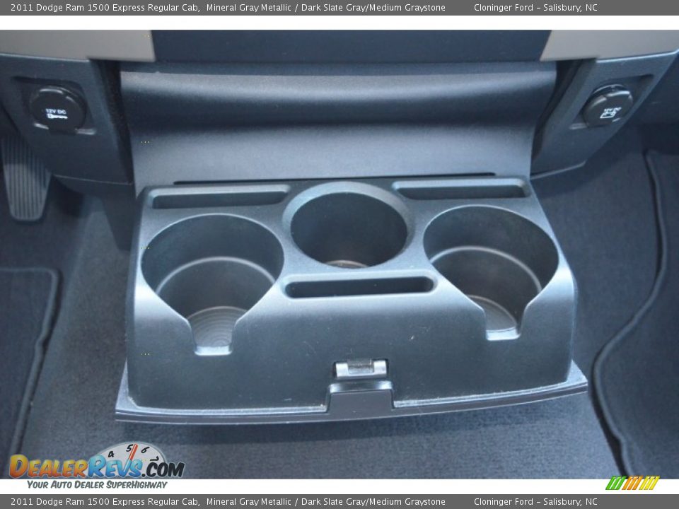 2011 Dodge Ram 1500 Express Regular Cab Mineral Gray Metallic / Dark Slate Gray/Medium Graystone Photo #25