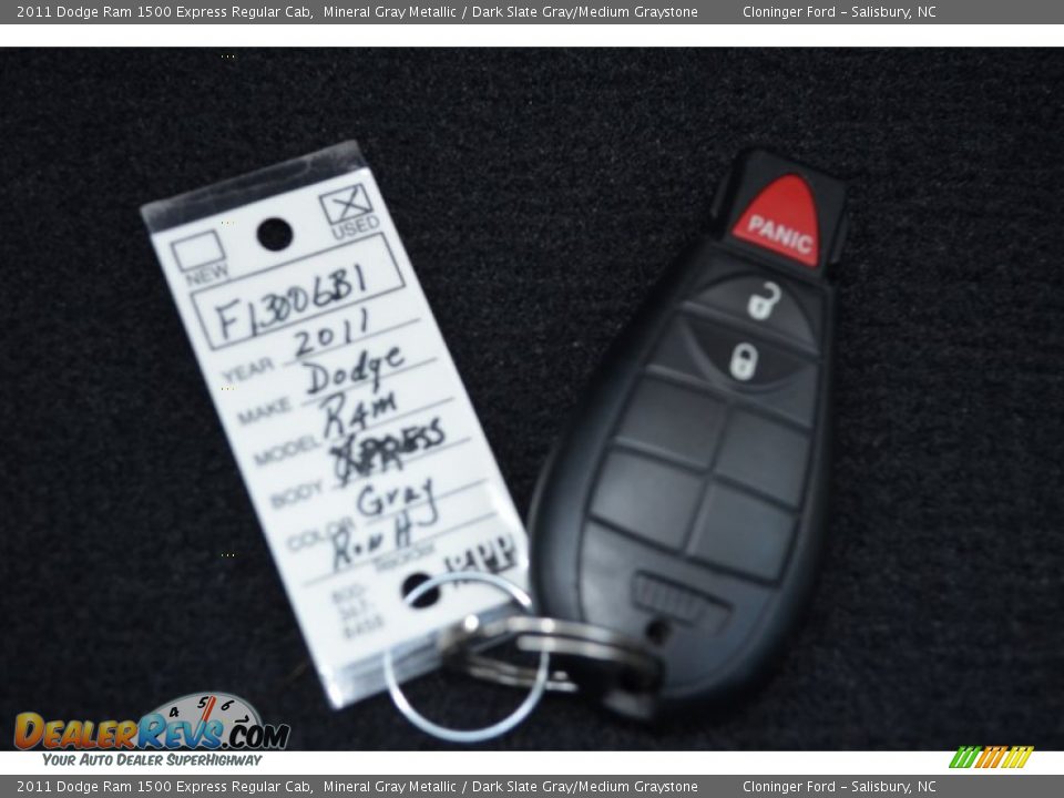 2011 Dodge Ram 1500 Express Regular Cab Mineral Gray Metallic / Dark Slate Gray/Medium Graystone Photo #28