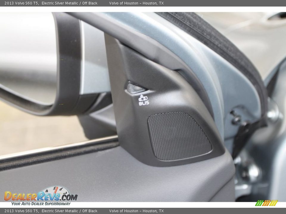 2013 Volvo S60 T5 Electric Silver Metallic / Off Black Photo #10
