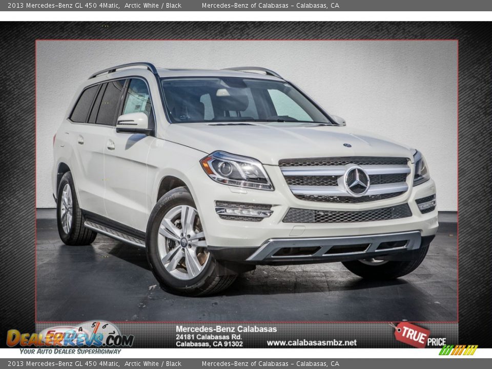 2013 Mercedes-Benz GL 450 4Matic Arctic White / Black Photo #1