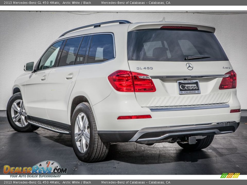 2013 Mercedes-Benz GL 450 4Matic Arctic White / Black Photo #2