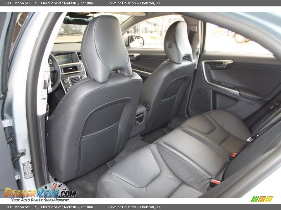 2013 Volvo S60 T5 Electric Silver Metallic / Off Black Photo #20
