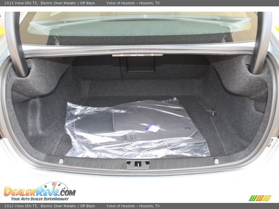 2013 Volvo S60 T5 Electric Silver Metallic / Off Black Photo #25